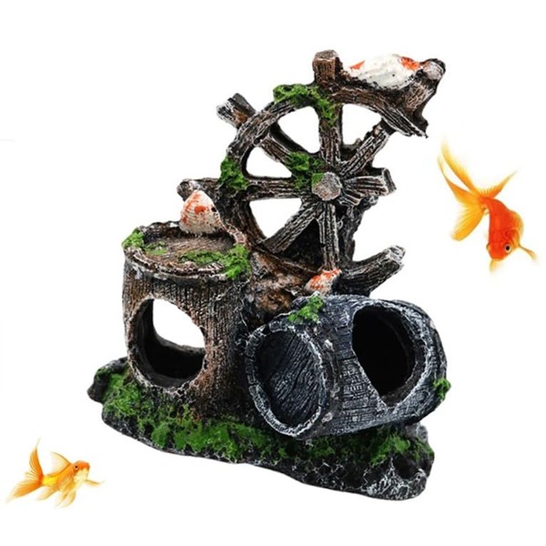 YongXiangPeng Aquarium Ornament Exquisite Fish Tank Ornament Fashion and Beautiful