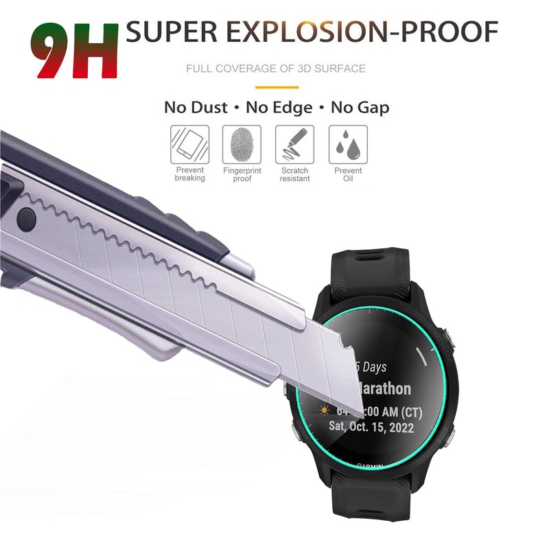 beukei (4 Pack) Designed for Garmin Forerunner 955/955 Solar Screen