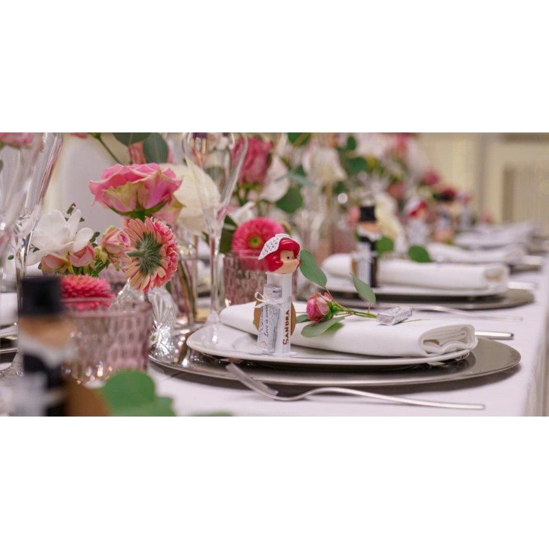 Bride PEZ – Retro Wedding Gift, Anniversary Keepsake (Brunette Bride)