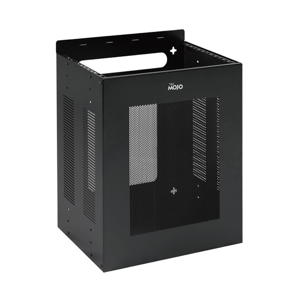 Tecmojo 4U Server Rack, Vertical/Horizontal Wall Mountable Rack with Vented