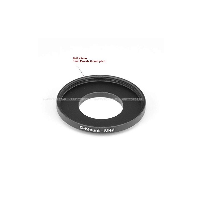 Metal C Mount to M42 Male to Female C Mount