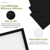 Nispira V-HEPA Replacement Filter Compatible with Finn Air Purifier OVHT9908
