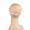 6 PACK!! No-Slip Comfort Adjustable Wig Grip Velvet Band (Beige)