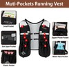 Running Hydration Vest for Women and Men - Lightweight Water