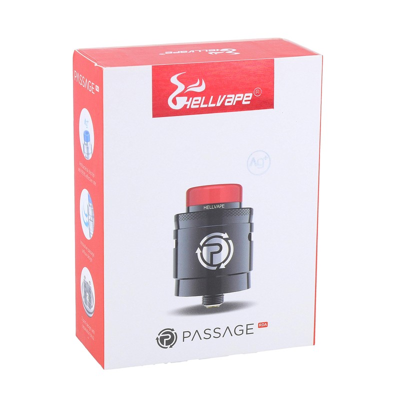 HellVape Passage RDA Clearomizer Set - Bottom Feeder or Dripper