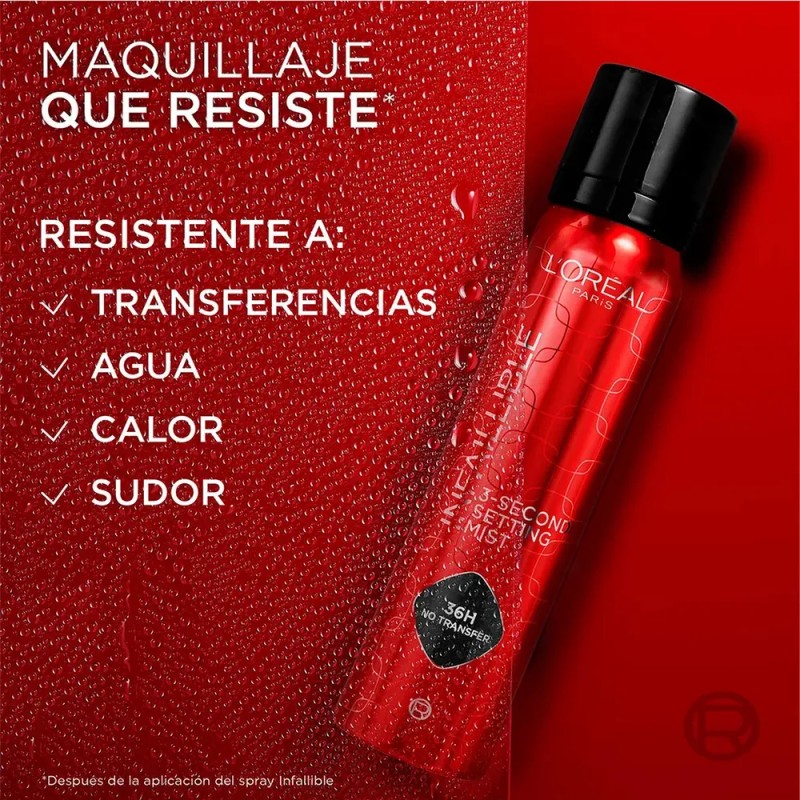 Fijador de maquillaje 24h Infallible de L'Oréal Paris