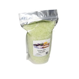 Bath Salts | 4lb Bag | Lime Scent | Bathing | Body Care | Beauty | Relaxation | Spa