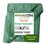 MYPURECORE Green Tarpaulin – Heavy Duty, Waterproof Cover Plastic Sheet