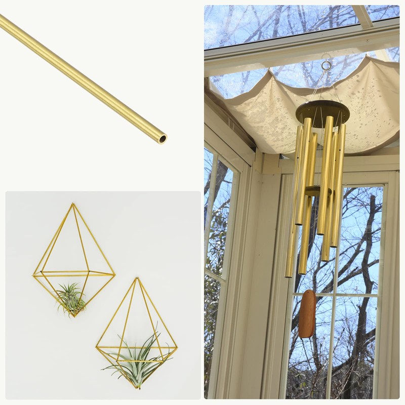 METALLIXITY Brass Pipe (1.5mm OD x 0.2mm Wall D x