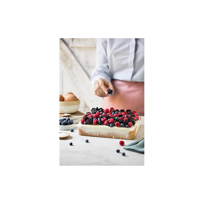 DECORA 0062639 Profi-BACKFORM QUADRATISCH AUS ELOXIERTEM Aluminium cm 20X20X7,5