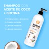 NBF Shampoo con Aceite de Coco y Biotina Hidrata, repara