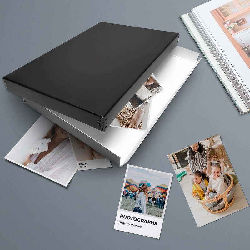 Lineco Museum Archival Storage Box, 11.75x17.75x1.5 in. Drop Front Design.