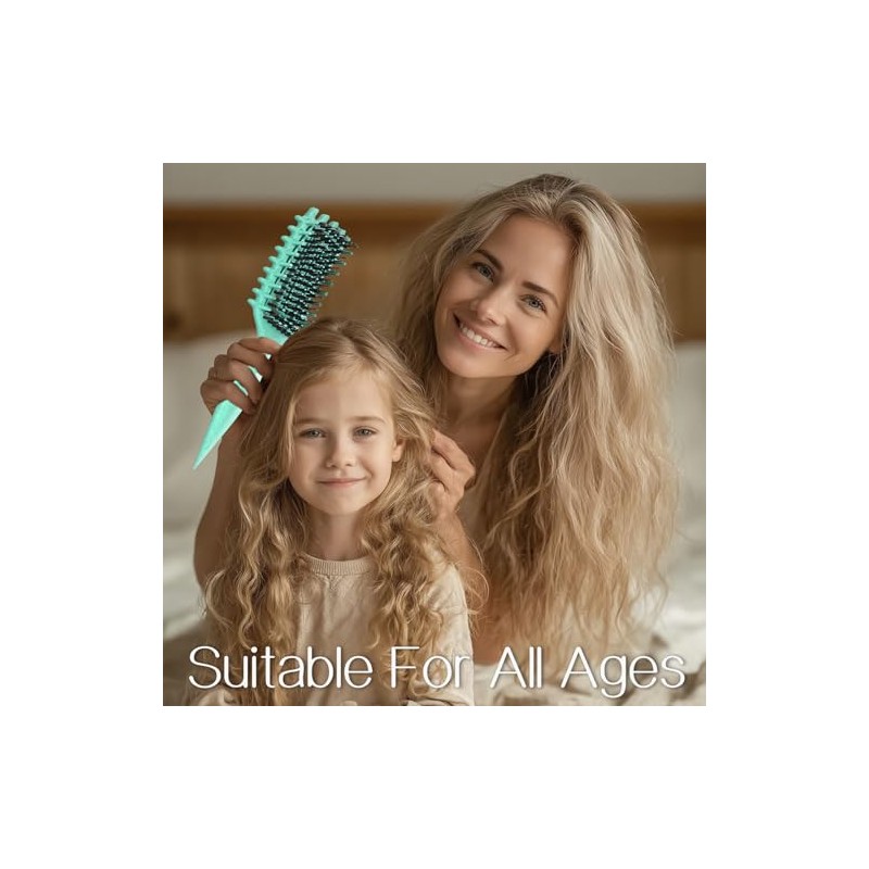Cepillo para Cabello Rizado, 2025 Cepillo Definidor de Rizos Cepillo