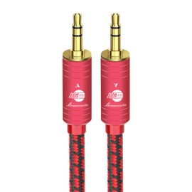 BOAACOUSTIC JIB High End 3.5 mm to 3.5 mm Cable Male to Male Aux Stereo Cable 1 Metre