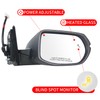 Marretoo for Honda CRV 2017-2022 Side Mirror Assembly Passenger Side