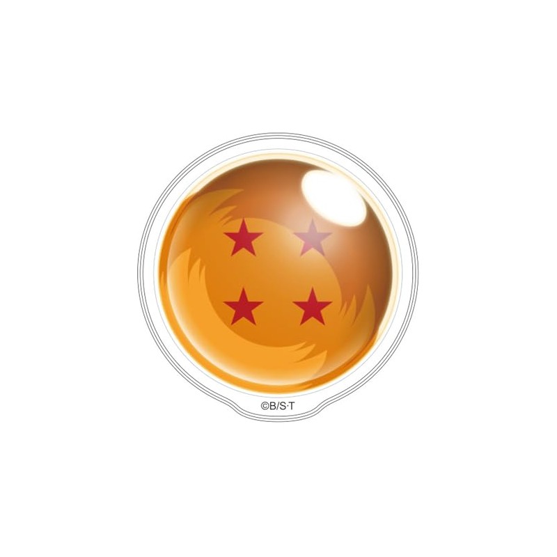 K-Company DBD-PUB-4S Dragonball DAIMA Squishy Badge, Four Stars H2.2 x