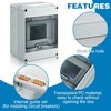 HT-5 Waterproof Distribution Box, Small 5-way Outdoor Waterproof Distribution Box,