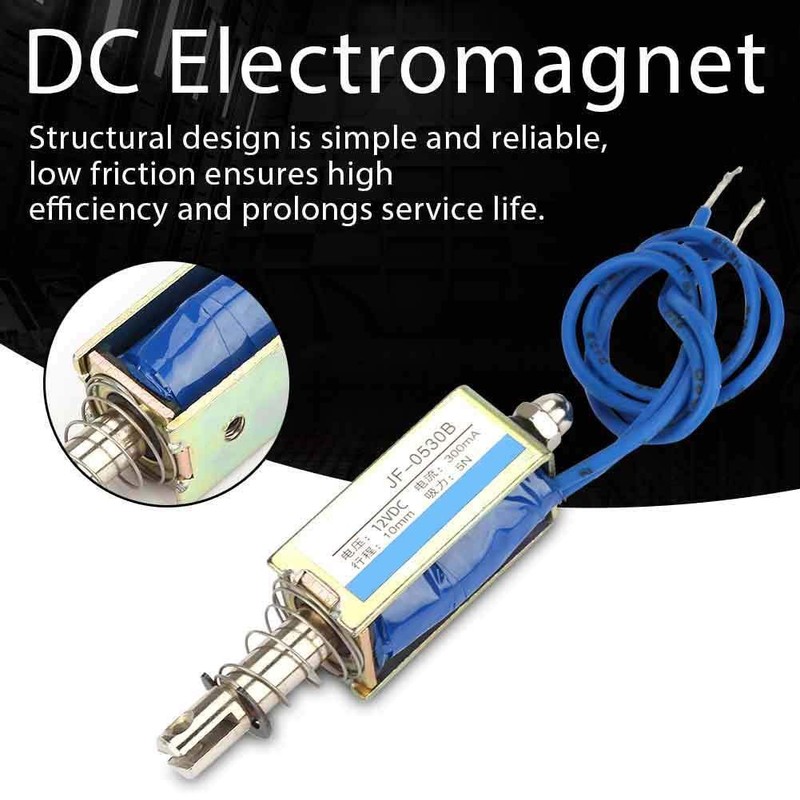 Nimoa Electromagnet - Automation Control 6/12/24V DC 300mA DC Pull