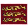 Klicnow Richard the Lionheart Embroidered Patch 12cm x 9cm