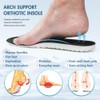 XINIFOOT 2 Pairs Memory Foam Insoles with Arch Support Insoles