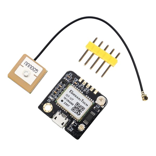 ARCELI GT-U7 GPS Module, Small GPS Receiver Lower, Power Consumption, High Sensitivity with IPEX Antenna, Compatible with NEO-6M for 51 Microcontroller STM32 Arduino