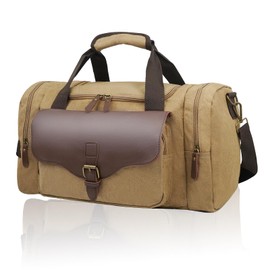 22L Lightweight Travel Duffle Bag - Approved Under Seat Carry-On, Multi-Pocket Weekender Gym Bag with Adjustable Straps, Unisex Overnight Bag for Men & Women