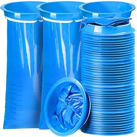 Emesis Bags, YGDZ 45 Pack Vomit Bag Disposable Barf Bags Car Throw Up Blue Nausea Bags for Travel Motion, 1000ml