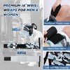 18'' Professional Wrist Wraps for Weightlifting 2PCS(IPF Approved),Heavy Duty Gym