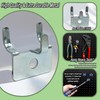 Pegboard Utility Notch Hook - Picture Hanger for Slatwall &
