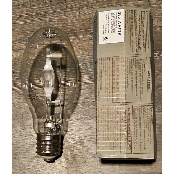 GE MVR250/HOR/PA Multi-Vapor® PulseArc® Quartz Metal Halide Lamp 250 Watts