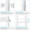 FUTASSI P1 Heavy Duty Garment Rack, 3 Tiers Adjustable Rolling