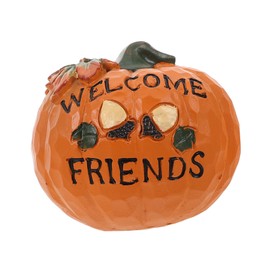 Gatuida Artificial Harvest Pumpkin Figurine Lightweight Autumn Decoration for Porch Garden Outdoor Seasonal Charm Thanksgiving Harvest Pumpkin Ornaments for Fall Home Decor