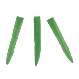 Clinician's Choice 095413 Contoured Wood Wedges Green 13mm 400/Pk