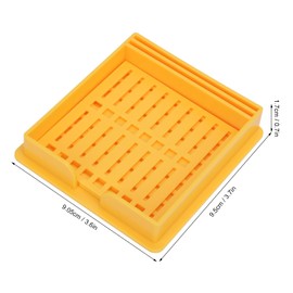Sticky Note Holder Stencil, Clear Frames and Lines for Precise, Stylish Organization. Lasting Sticky Note Holder with Templates, for Office (SASKATE3mbvrwh7s4-12)