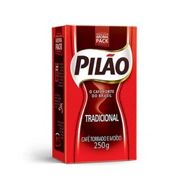Coffee Rost and Ground - Café Torrado e Moído- Pilao 8.8oz. 250g - GLUTEN-FREE - PACK OF 08