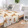 Golden Retriever Fleece Blanket – Ultra-Soft Fleece Throw Blanket, Lightweight