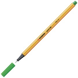Stabilo Fineliner Point 88 Highlighter Pen, Green 36