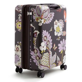 Vera Bradley Women's Hardside Luggage 26 Inch Adair Spinner, Subtle Bouquet, One Size