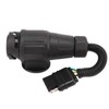 Trailer Plug Adapter 13 Way Round to 4 Way Flat