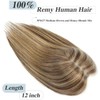 Remy Hair Toppers for Women with Thinning Hair - 100%