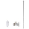 Westbrass D105KFH-50 5/8" x 3/8" OD x 20" Flat Head