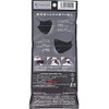 Ease Mask Zero, Regular Size, Urban Black, Pack of 5