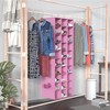 Libeder Hanging Closet Organizers 30 Section Shoe Shelves, Shoe Storage