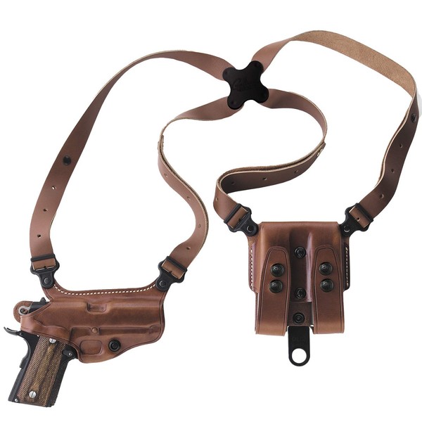 Galco Miami Classic Shoulder Holster System Tan Compatible with 3"-5" 1911