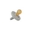 SWEETIE Rubber Gray Pacifier Natural Rubber Pacifier Rounded (0-6 Month,