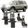 HUOKEDS for Ford Explorer 2006-2010 FOG Lights Bulbs Combo, 4pcs