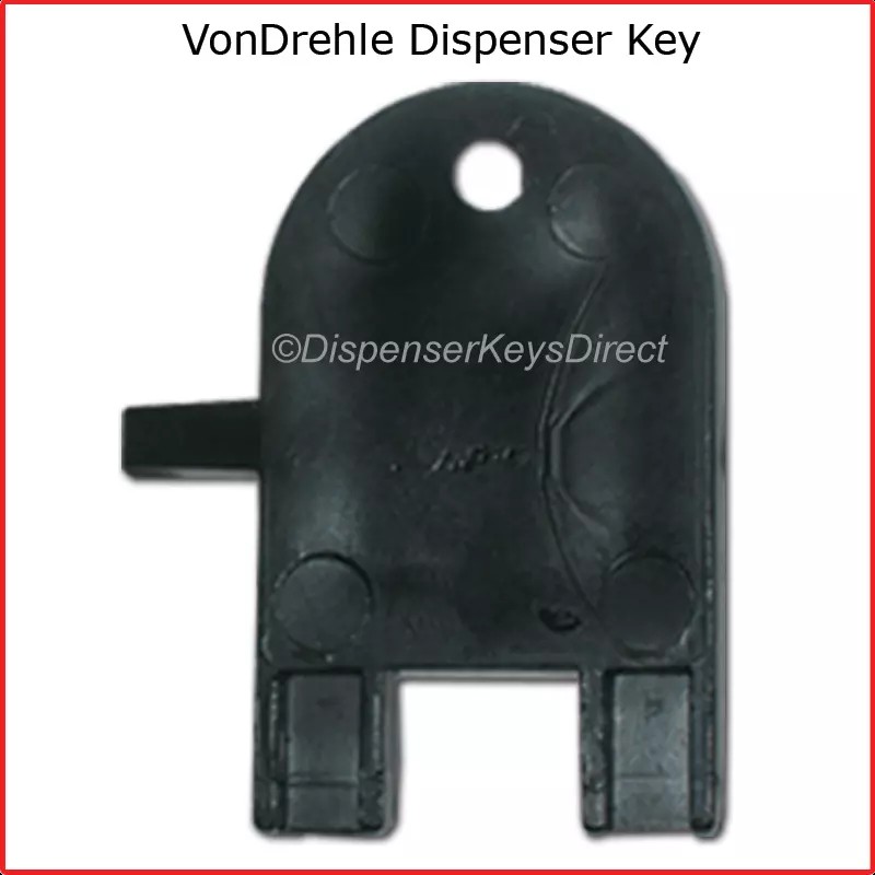 VonDrehle, Sysco Marcal Dispenser Key for Paper Towel & Toilet