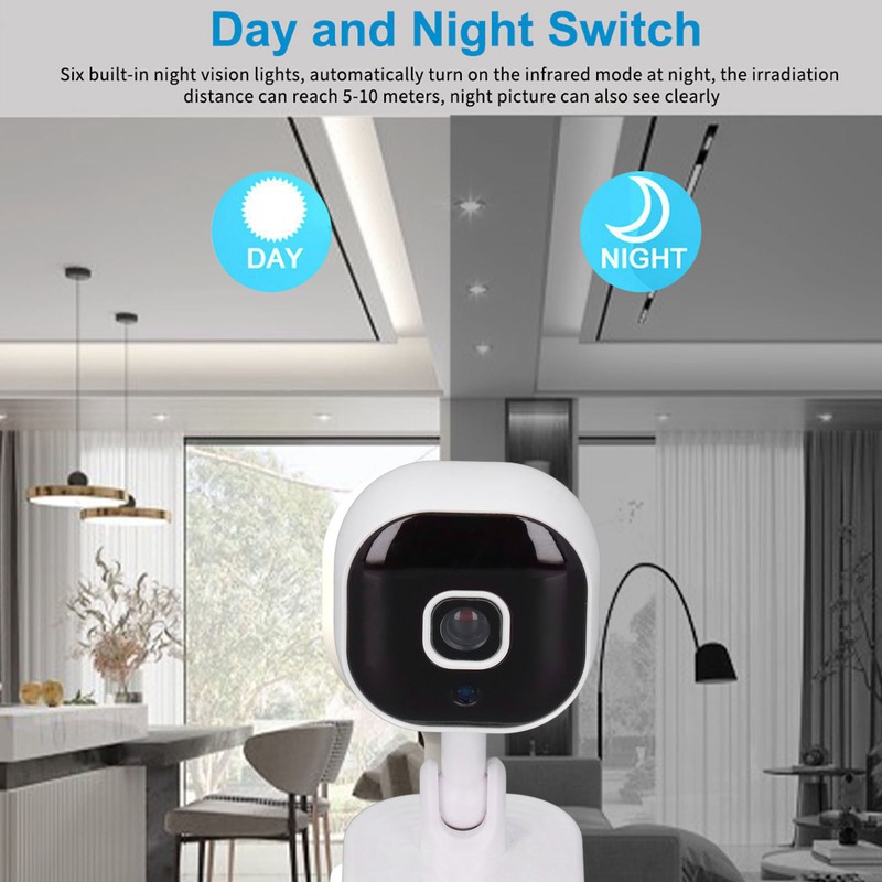Wireless Camera 1080P Infrared Night Vision 2 Way Audio Security