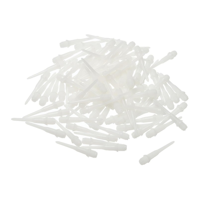 YOKIVE 50 Pcs Plastic Dart Tips, Game 2BA Thread Soft
