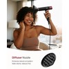 Hair Dryer with Diffuser, Dual Voltage Travel Blow Dryer,0.77 lb